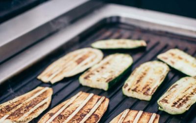 Grilled Aubergine Salad